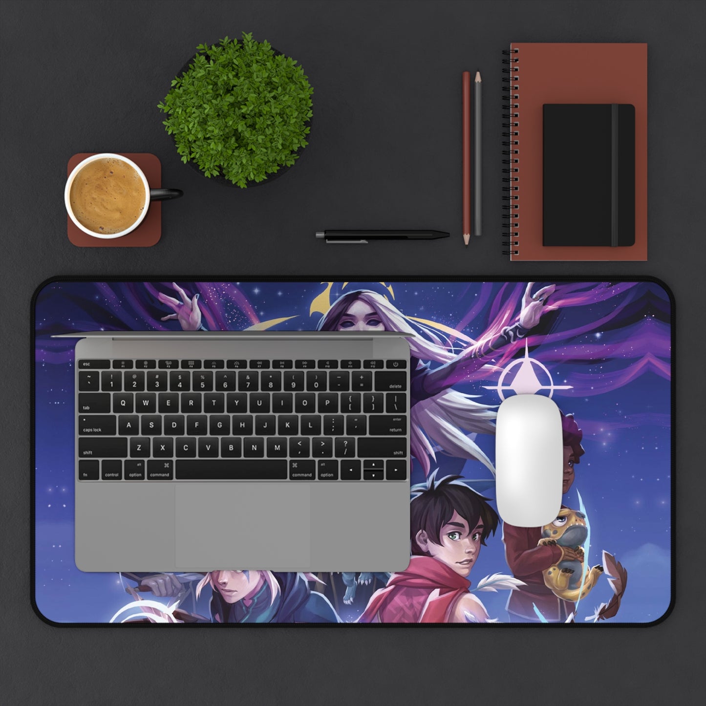 Dragon Prince cartoon PC PS High Definition Video Game Desk Mat Mousepad