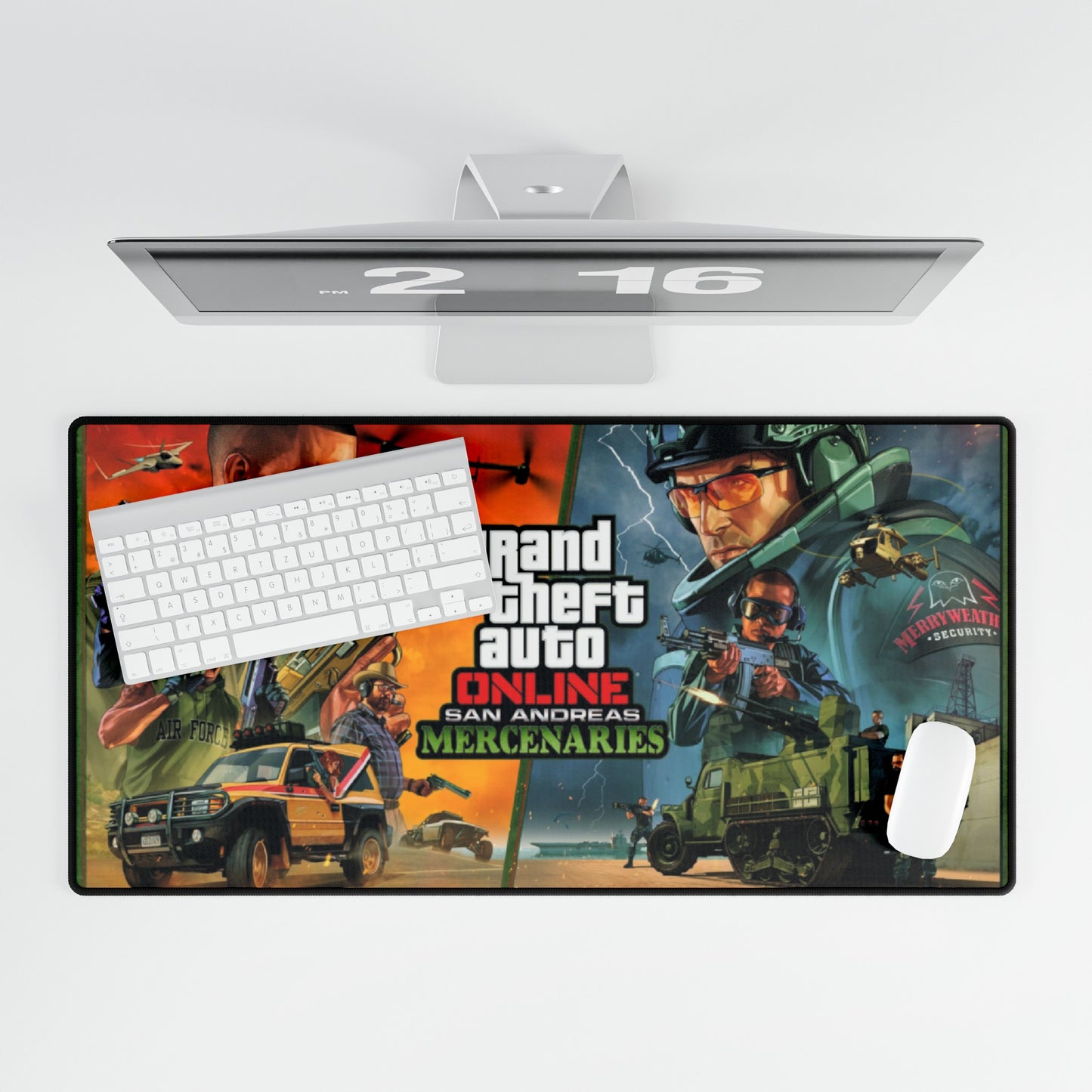 GTA 5 Online San Andreas High Definition PC PS Video Game Desk Mat