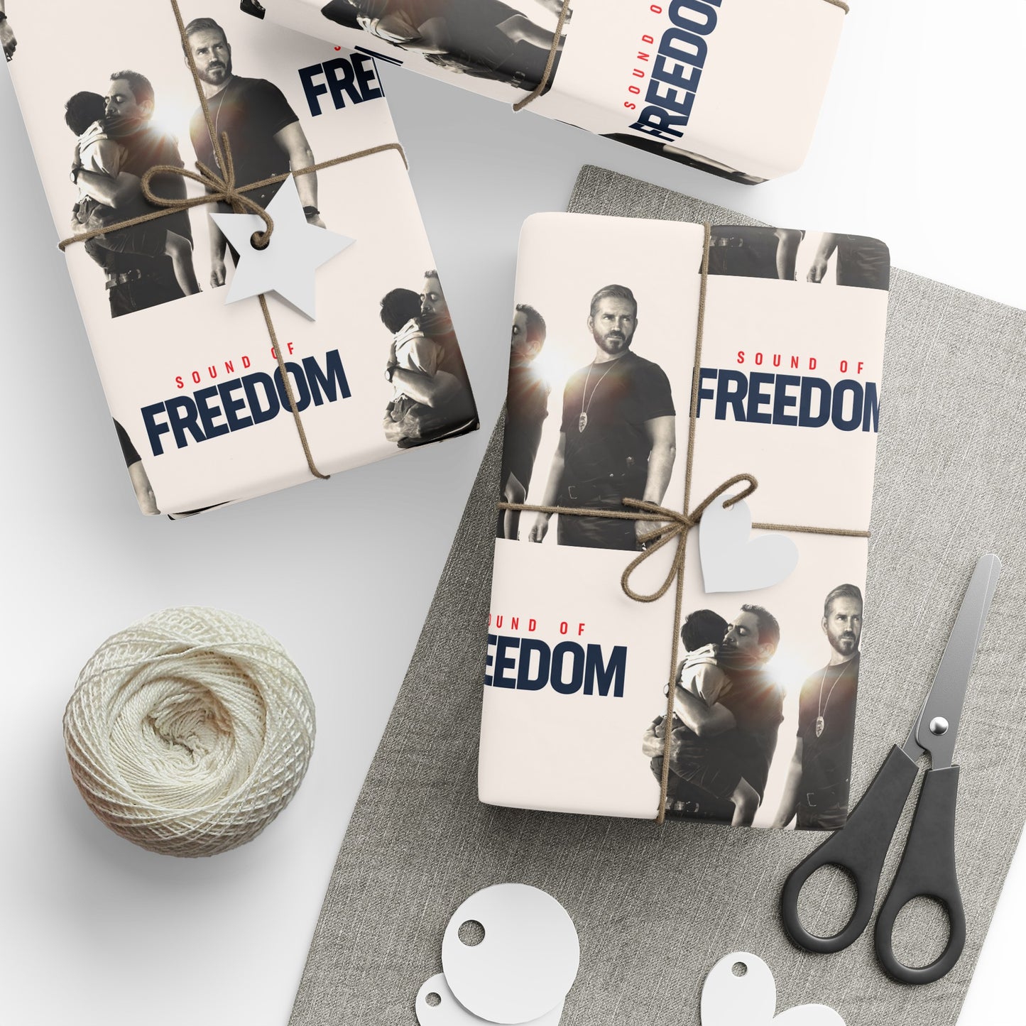 Sound of Freedom Movie Birthday Gift Present Wrapping Paper MAGA