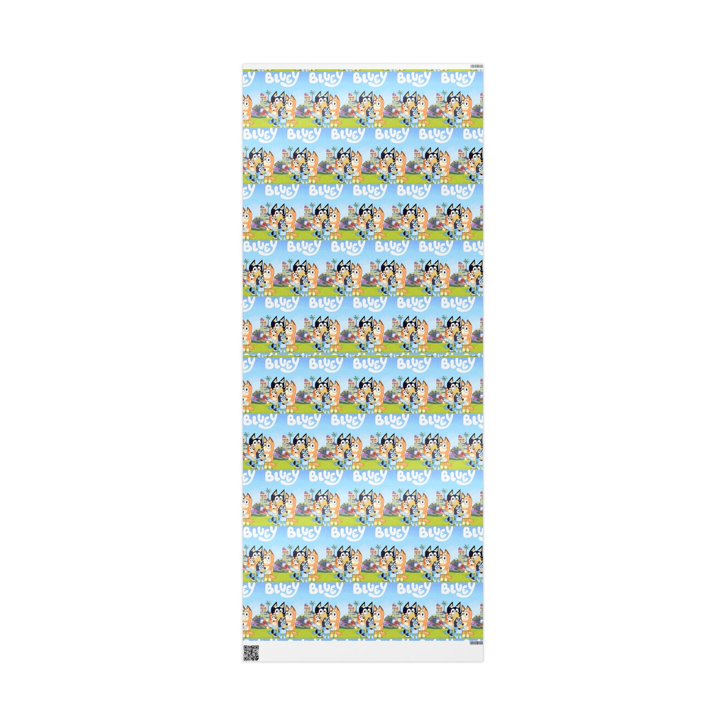 Bluey Childrens TV Show Cartoon Birthday High Def Gift Wrapping Paper