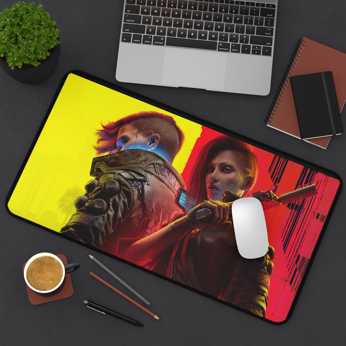 Cyberpunk 2077 High Definition Online PC PS Video Game Desk Mat Mousepad