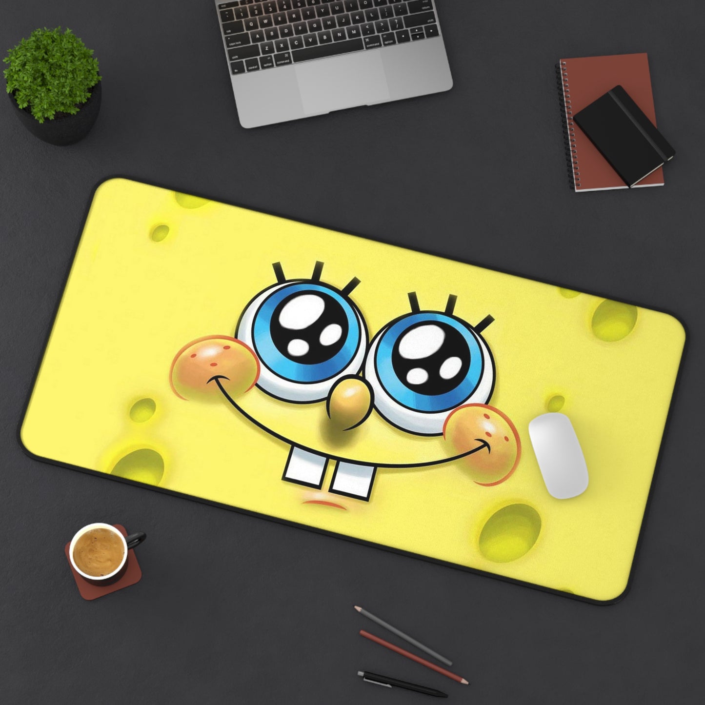 SpongeBob SquarePants Cartoon High Definition PC PS Video Game Desk Mat Mousepad