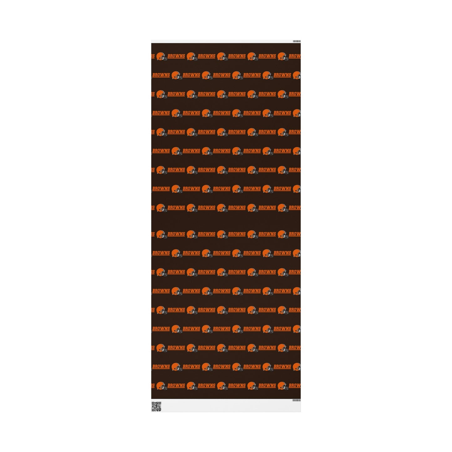 Cleveland Browns NFL Football Birthday Graduation Gift Wrapping Paper Holiday