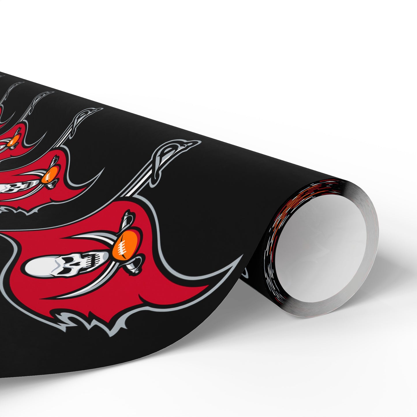 Tampa Bay Buccaneers NFL Football Birthday Graduation Gift Wrapping Paper Holiday