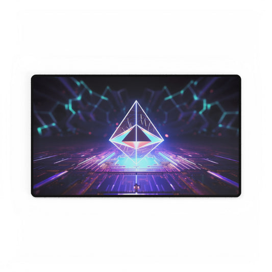 Ethereum Coin Cryptocurrency WOW High Definition Desk Mat Mousepad