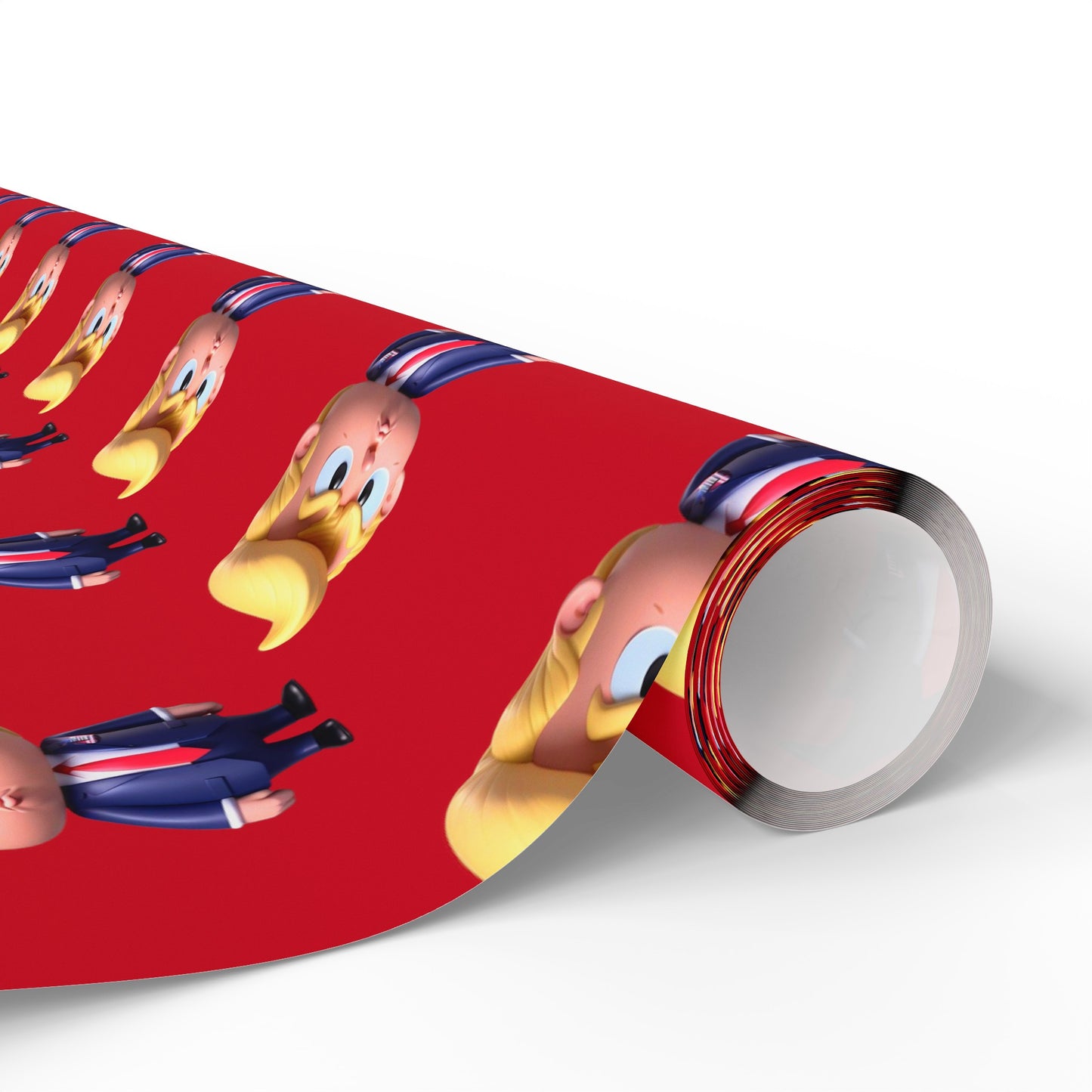 Red Little Trump MAGA Birthday Gift Present Wrapping Paper