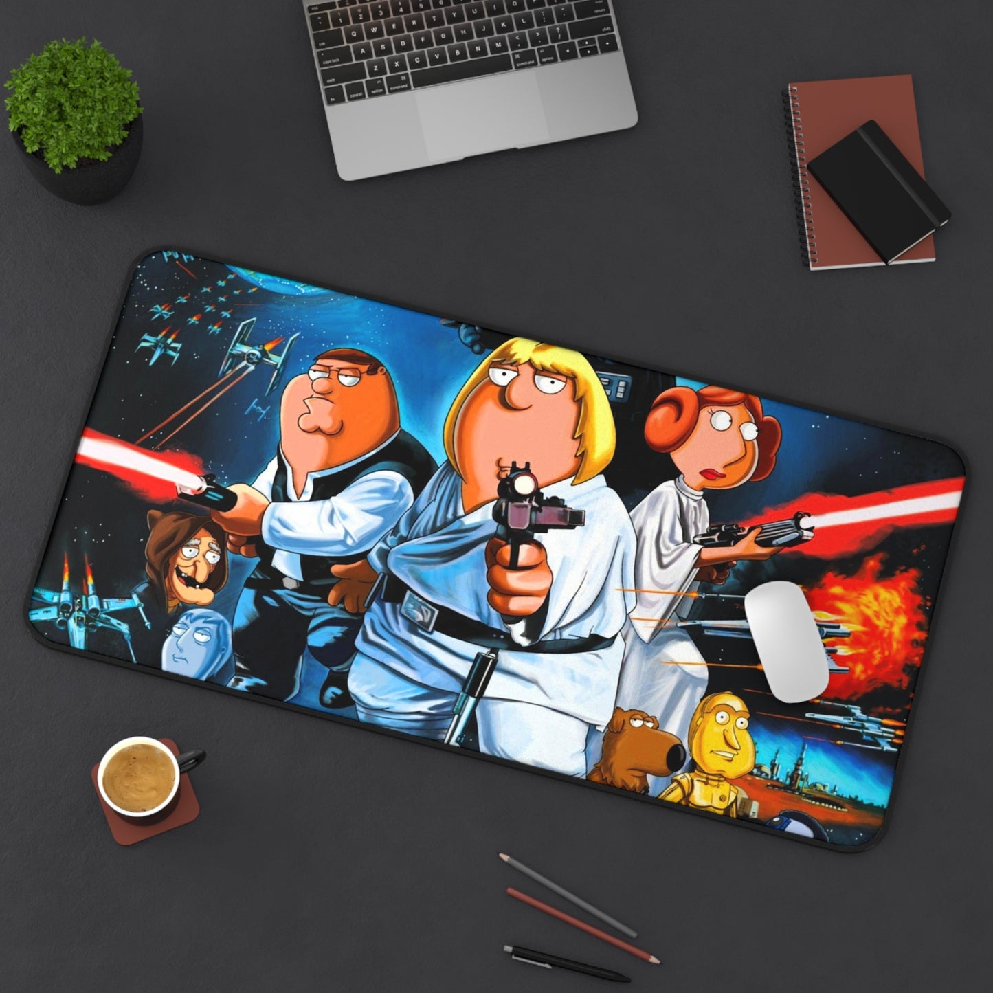 Family Guy Star wars Cartoon PC PS High Definition Video Game Desk Mat Mousepad