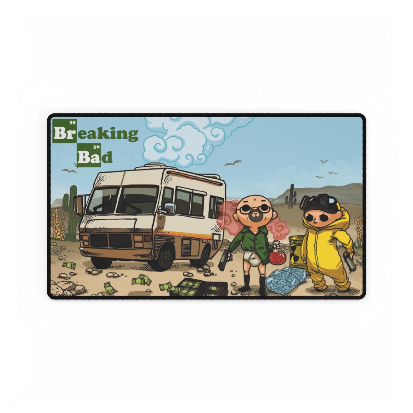 Breaking Bad Heisenberg High Definition PC PS Video Game Desk Mat Mousepad