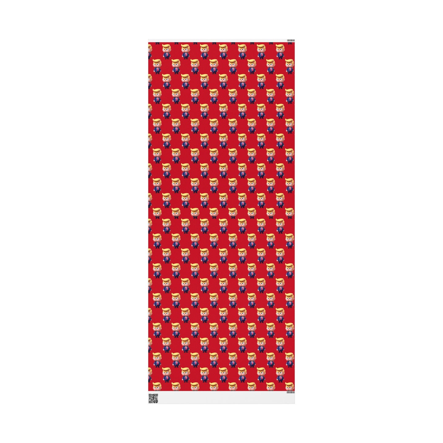 Red Little Trump MAGA Birthday Gift Present Wrapping Paper