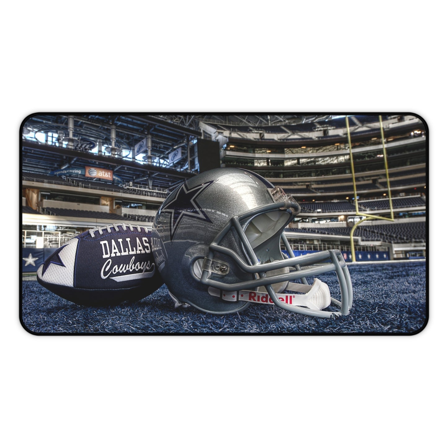 Dallas Cowboys Helmet NFL Football High Definition PC Desk Mat Mousepad