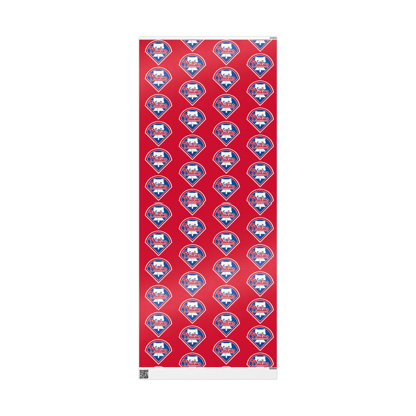 Philadelphia Phillies Baseball MLB Birthday Gift Wrapping Paper Holiday