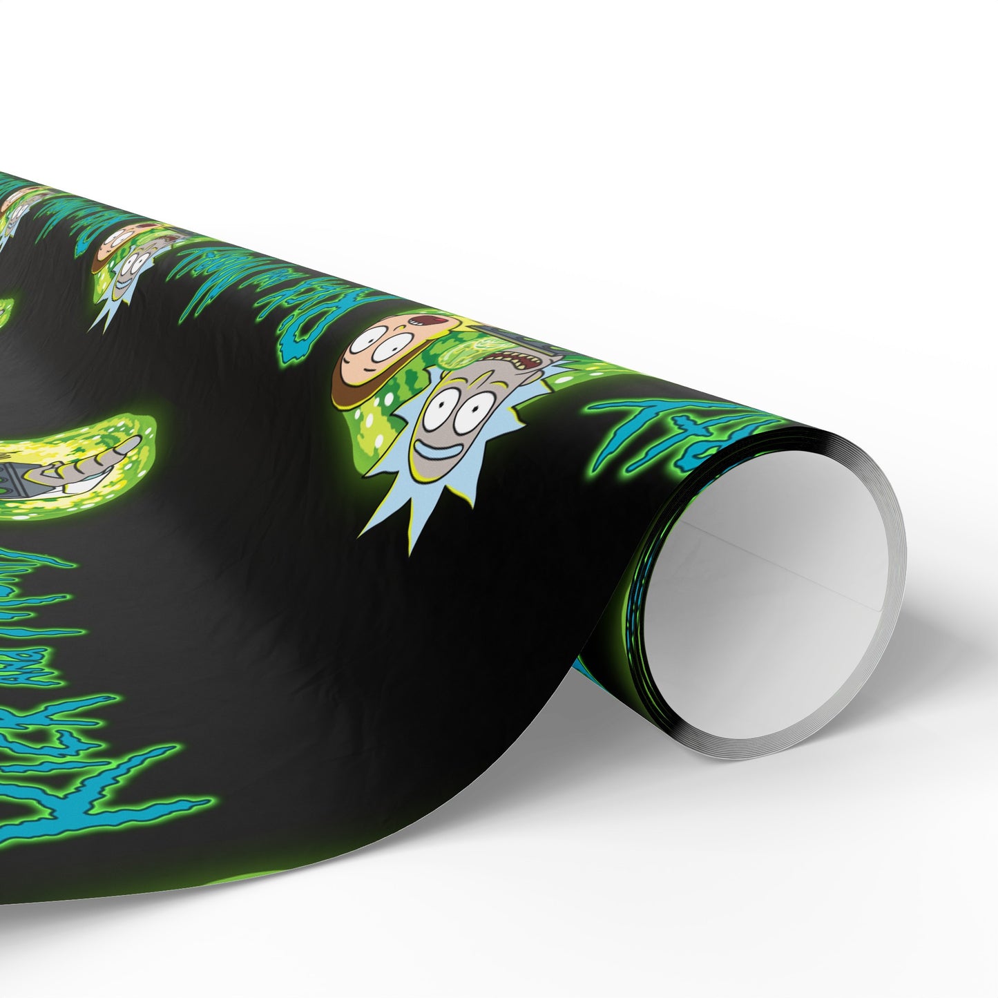 Rick and Morty High Definition Funny Cartoon Birthday Gift Wrapping Paper Holiday