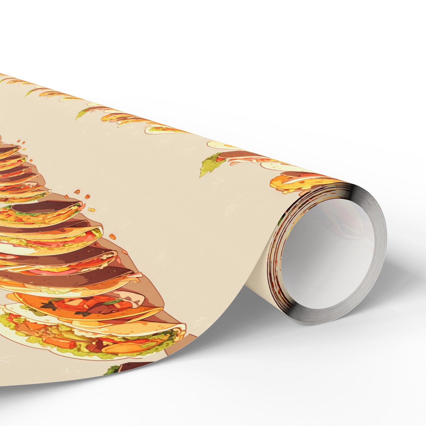 Street Tacos High Definition Happy Birthday Gift Present Holiday Wrapping Paper Mexican