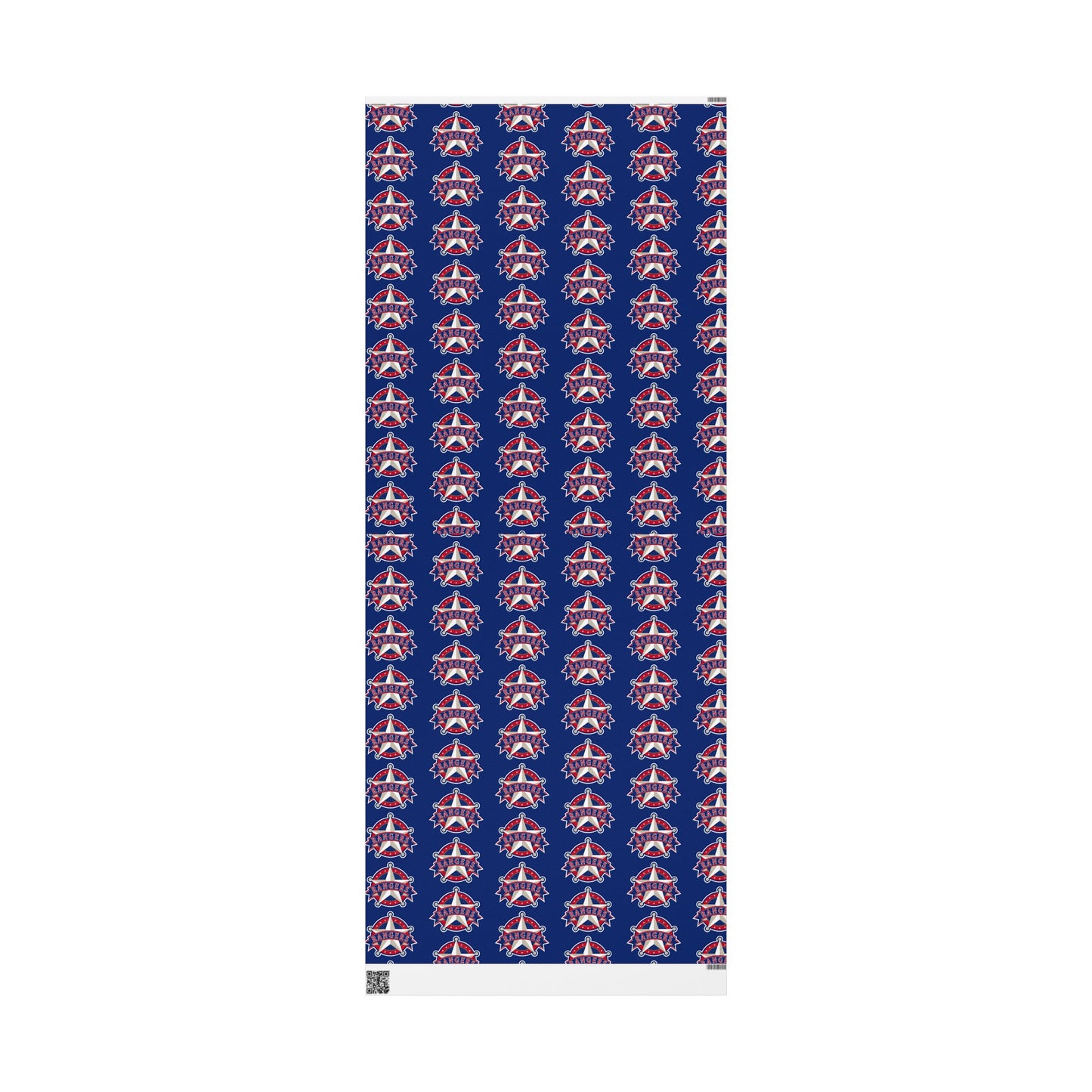 Texas Rangers Baseball MLB Birthday Gift Wrapping Paper Holiday Sports