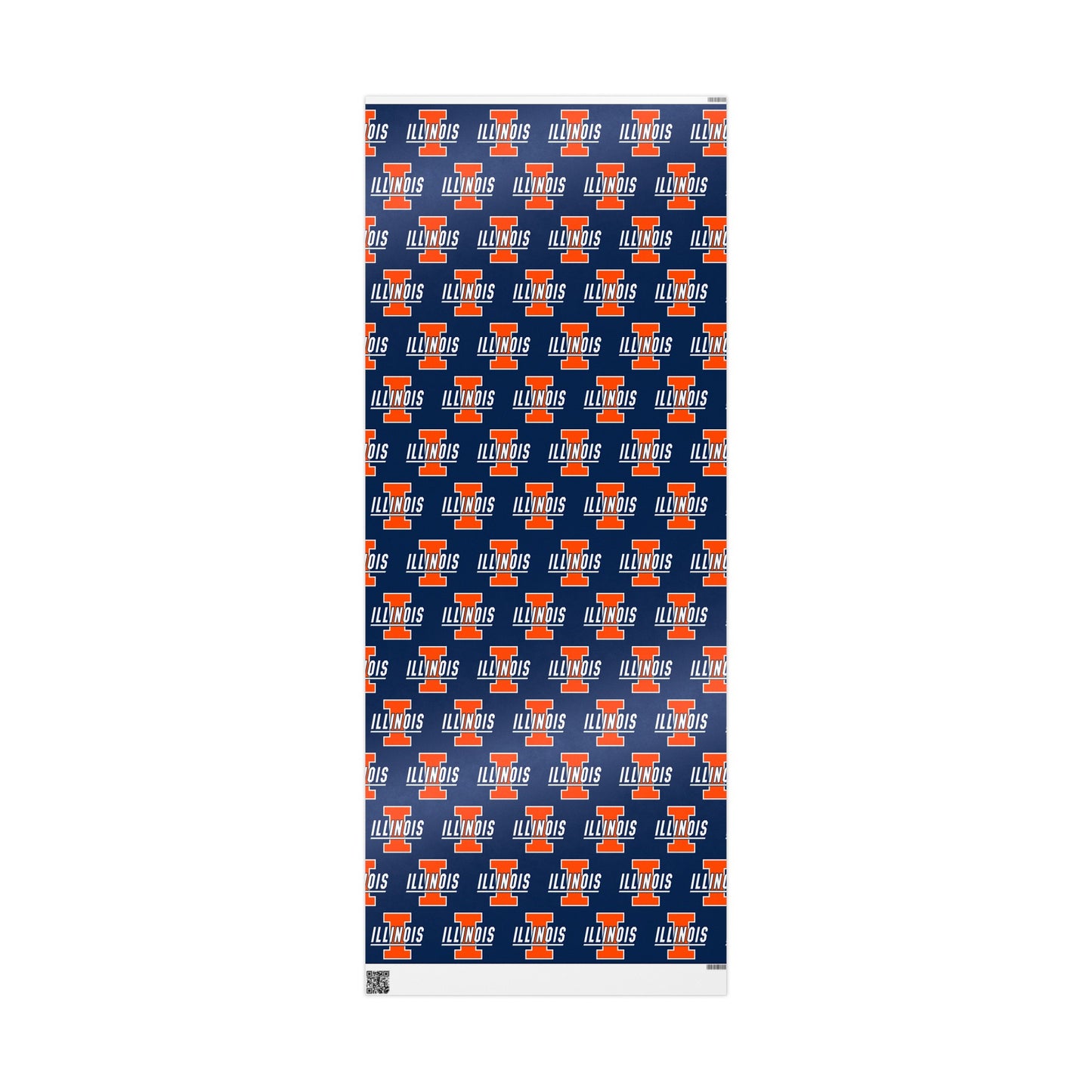 Illinois University NCAA College Graduation Alumni Birthday Gift Wrapping Paper Holiday