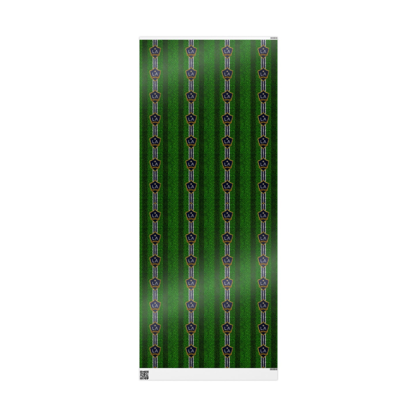 LA Galaxy Grass MLS Birthday Gift Wrapping Paper Soccer Holiday