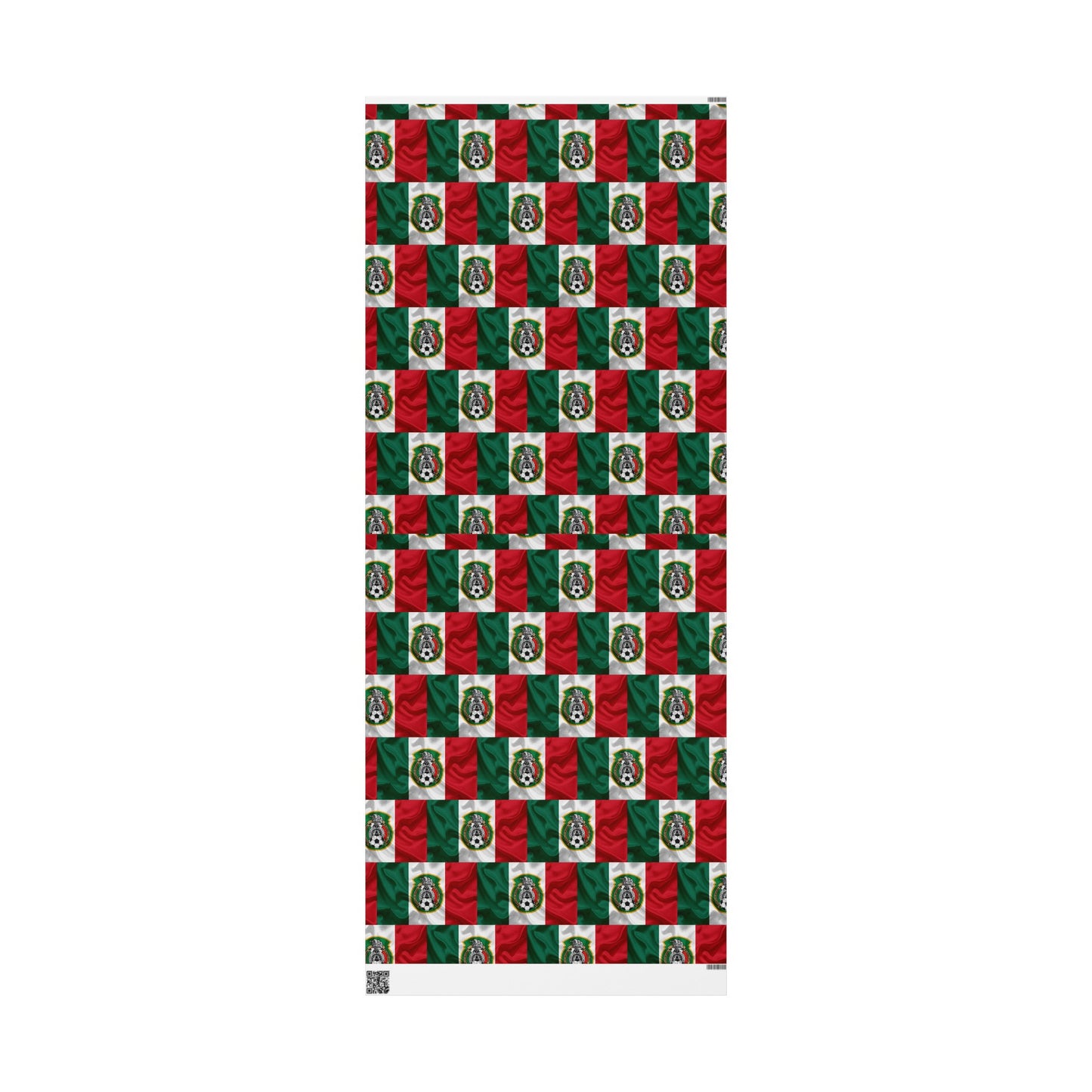 Mexico National Team Futbol Flag Birthday Gift Wrapping Paper football soccer Holiday