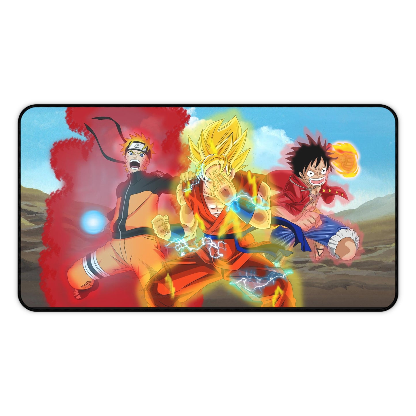 Goku Naruto Monkey Anime Piece Cartoon High Definition PC Desk Mat