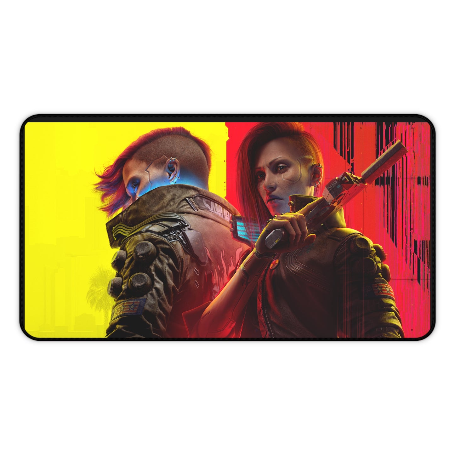 Cyberpunk 2077 High Definition Online PC PS Video Game Desk Mat Mousepad