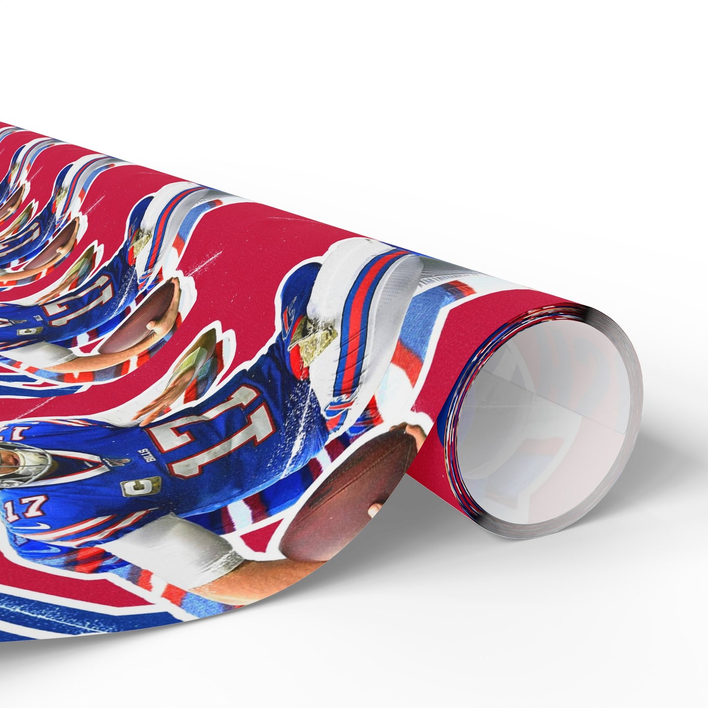 Josh Allen Buffalo Bills NFL Football Birthday Graduation Gift Wrapping Paper Holiday