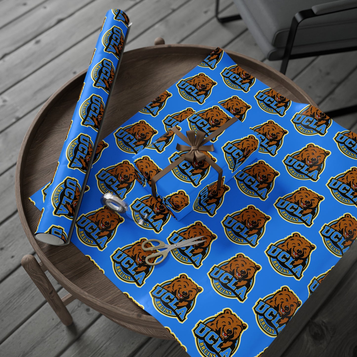 UCLA Bruins NCAA College Graduation Alumni Birthday Gift Wrapping Paper Holiday