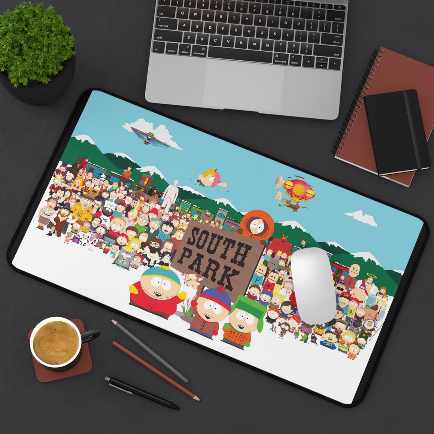 South Park All Characters High Definition PC PS Video Game Desk Mat Mousepad