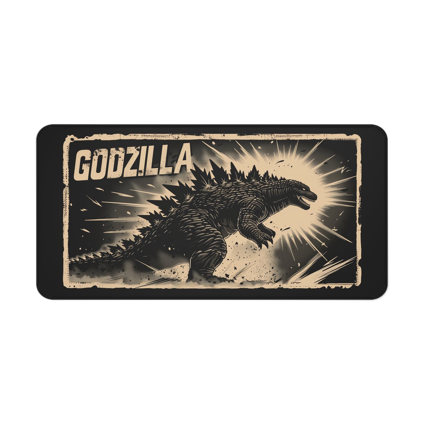 Godzilla Vintage High Definition Game Home Video Game PC PS Desk Mat Mousepad