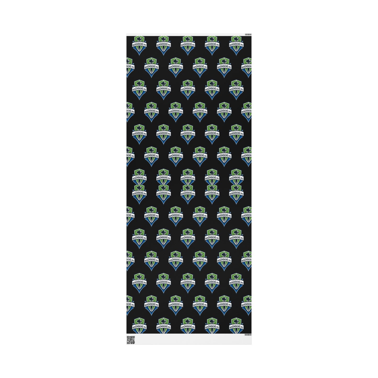 Seattle Sounders FC MLS Birthday Gift Wrapping Paper Soccer Holiday