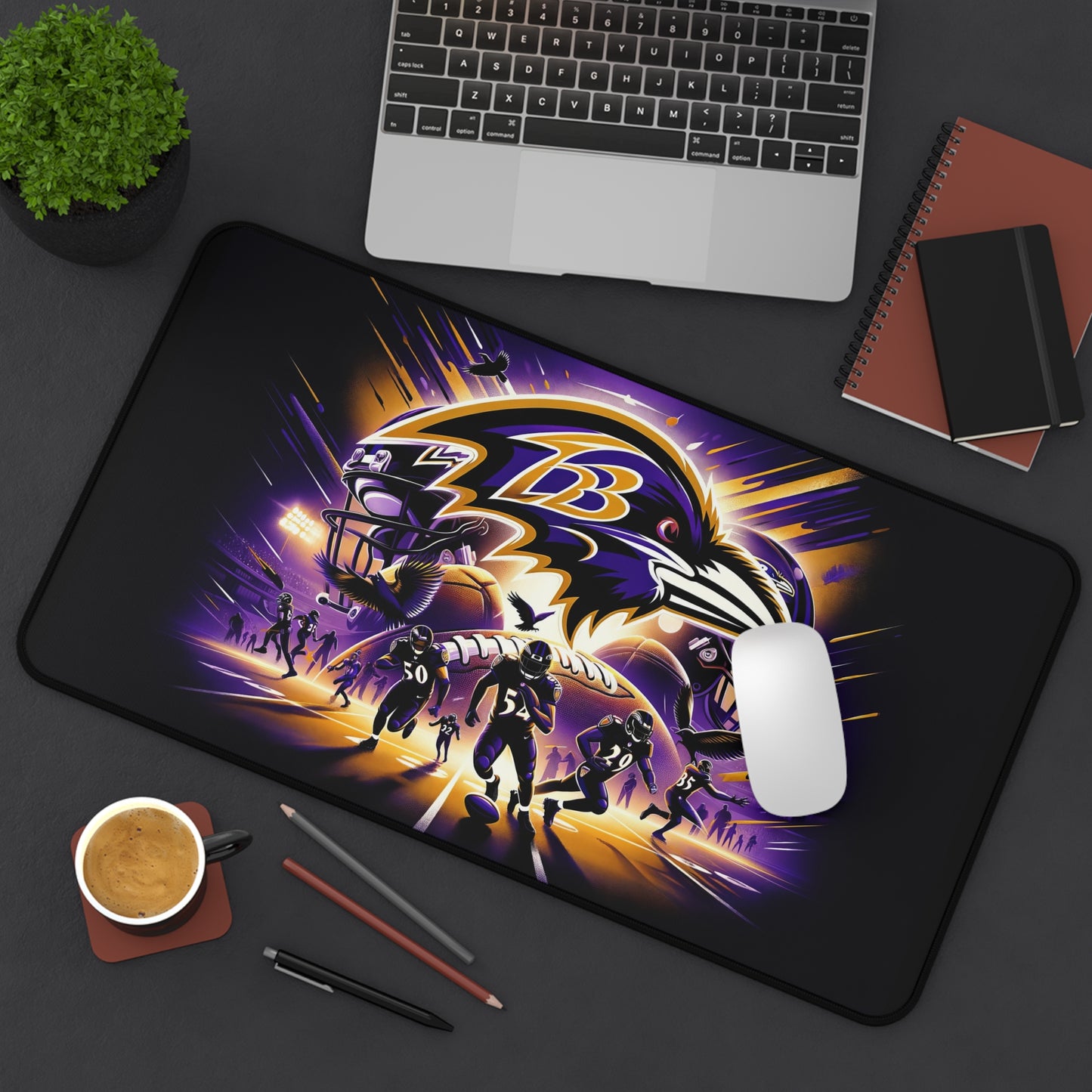 Baltimore Ravens NFL Football High Definition Desk Mat Mousepad