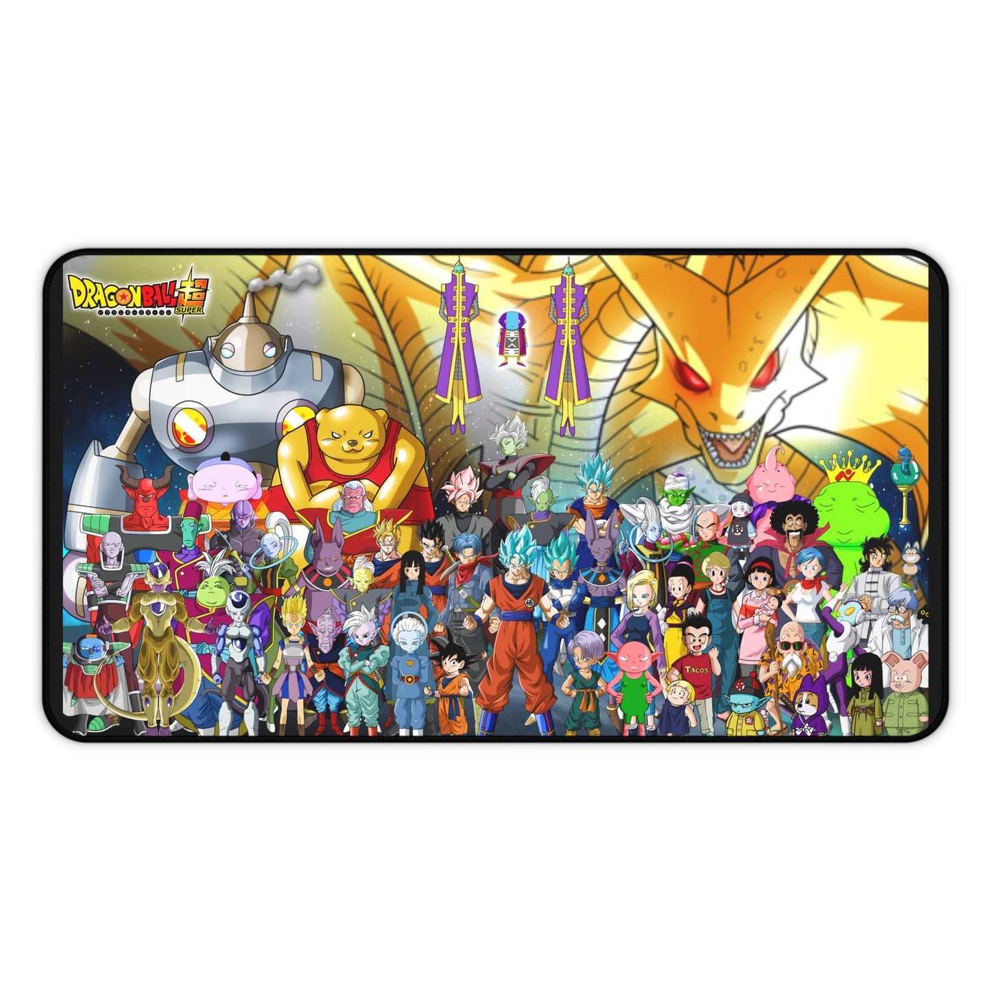 Dragon Ball Z Super Anime Piece Cartoon High Definition PC Desk Mat