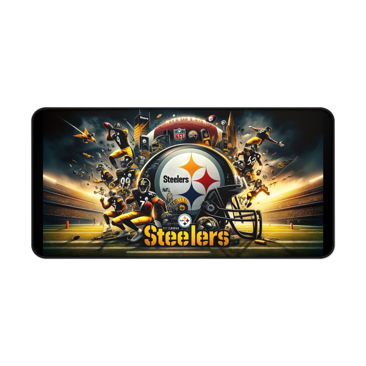 Pittsburg Steelers NFL Football High Definition Desk Mat Mousepad