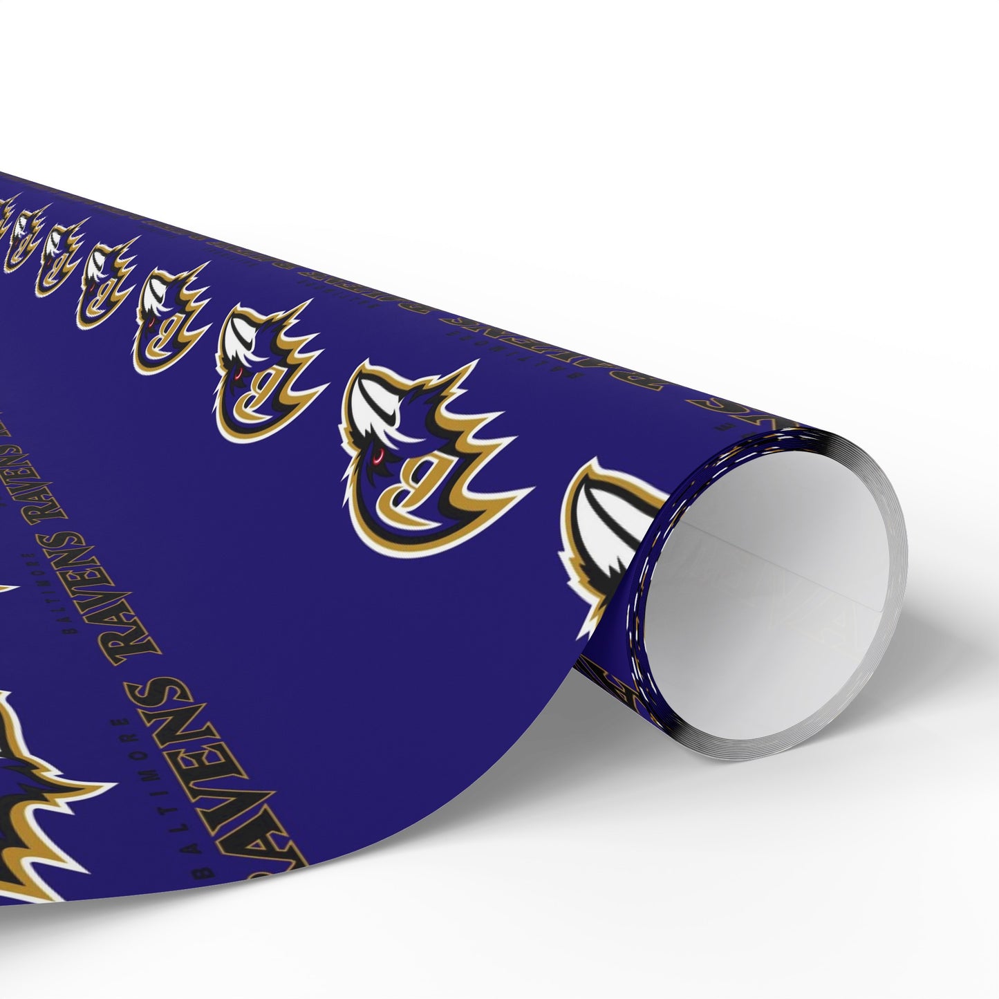 Baltimore Ravens NFL Football Birthday Graduation Gift Wrapping Paper Holiday