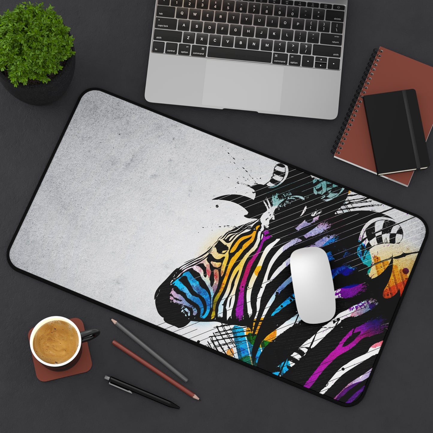 Tie-dye Zebra High Definition Game Home Video Game PC PS Desk Mat Mousepad