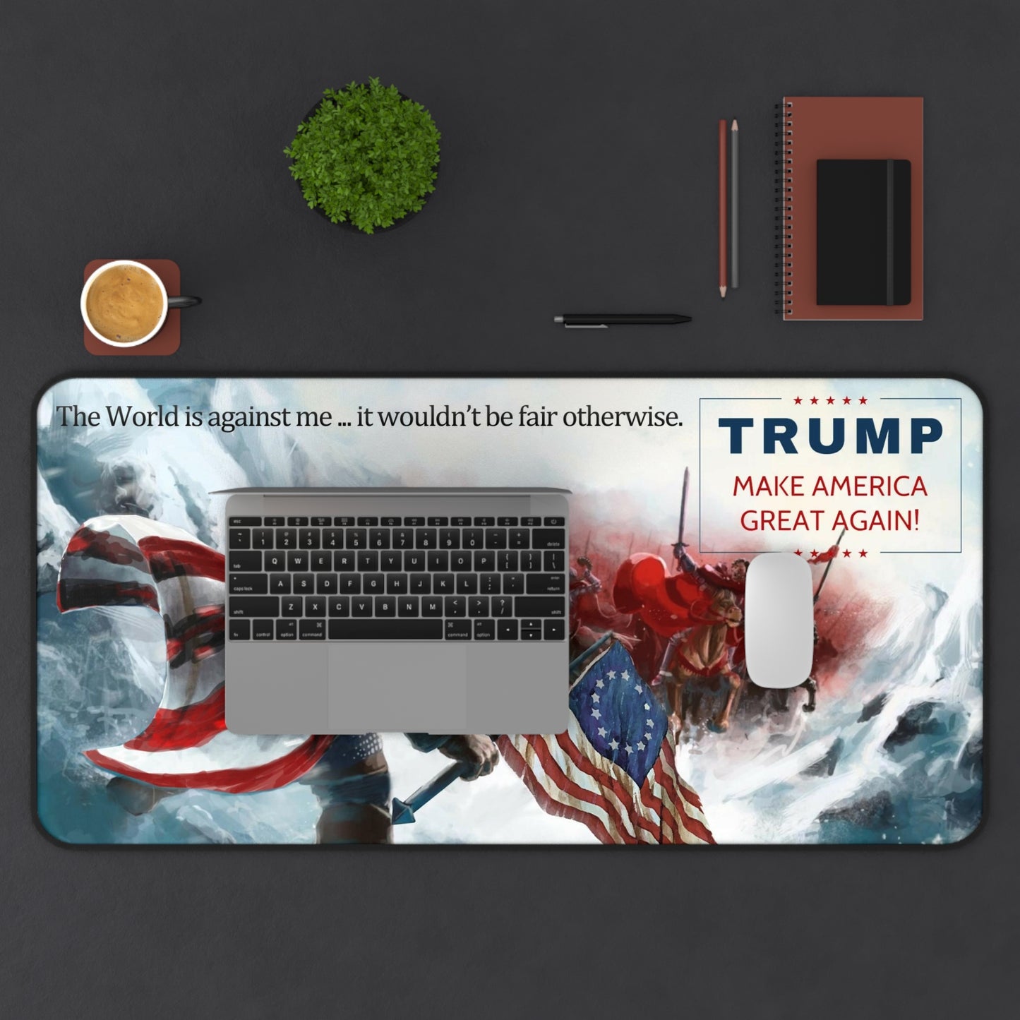 Donald Trump The Patriot High Definition MAGA American Desk Mats