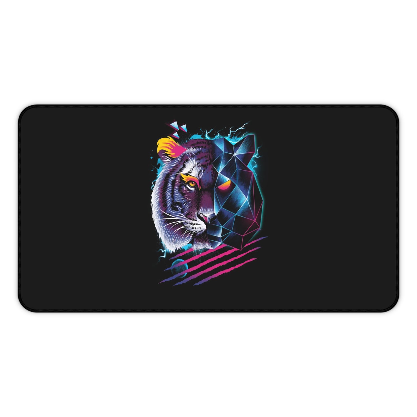 Retro Tiger Art High Definition Game Home Video Game PC PS Desk Mat Mousepad