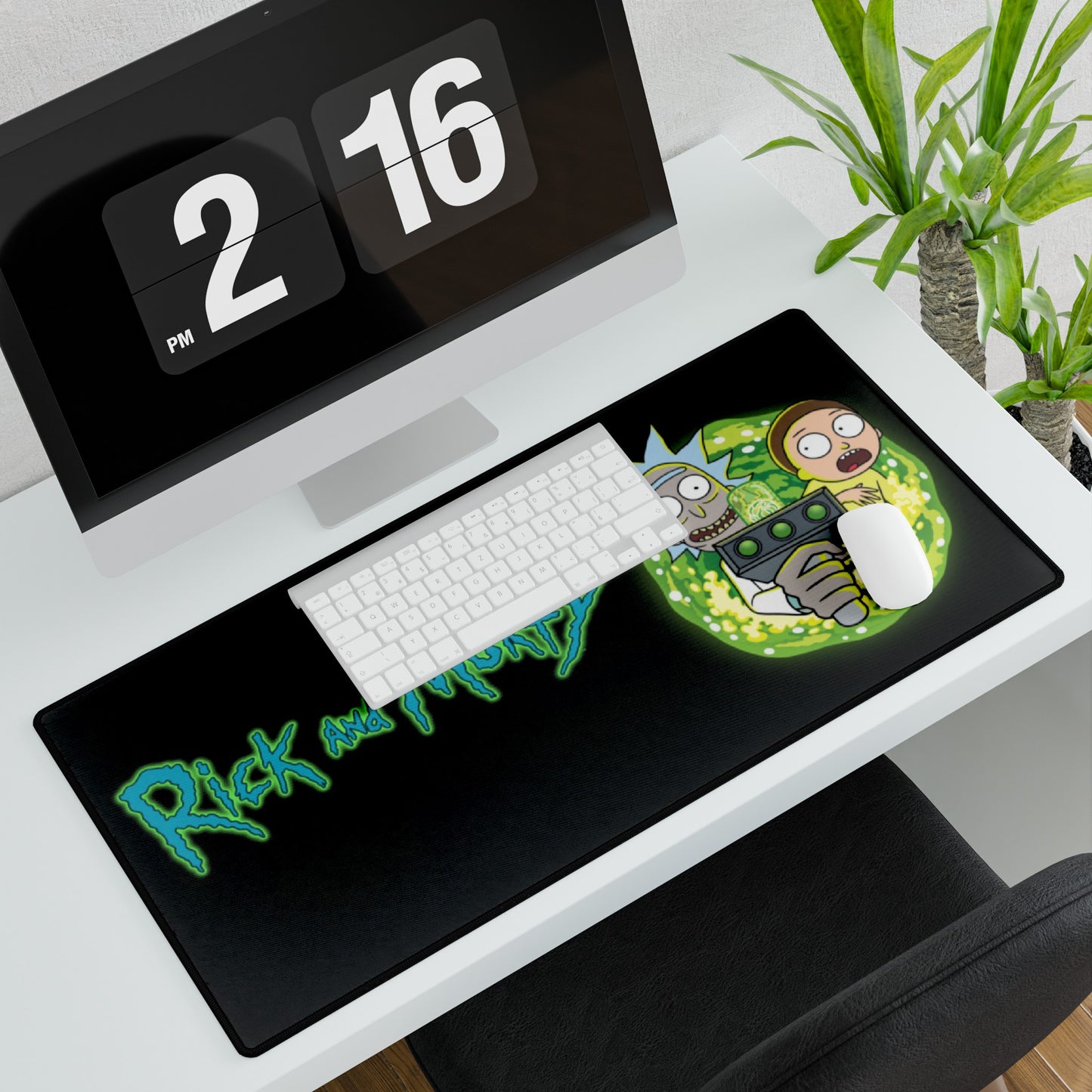 Rick and Morty High Definition PC PS Video Game Desk Mat Mousepad Sanchez