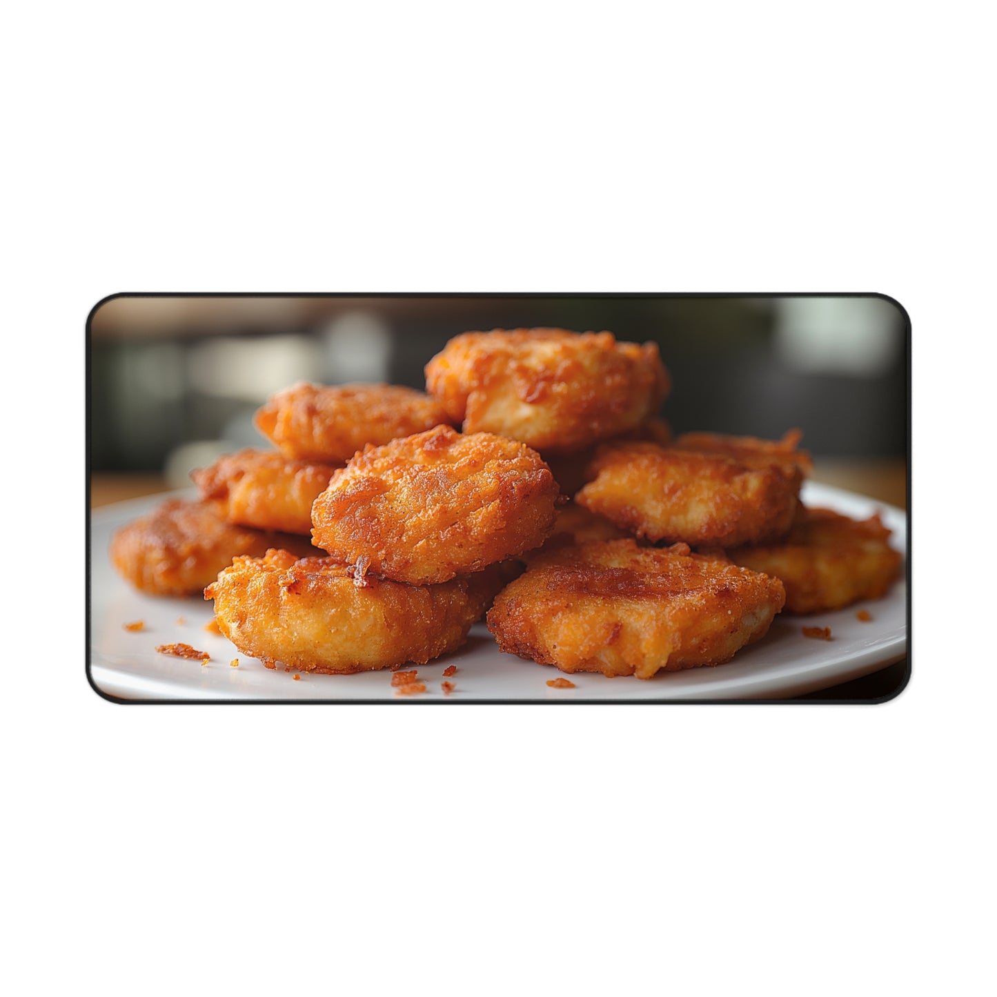 Chicken Nuggets Mc Realistic High Definition Desk Mat Mousepad Tenders