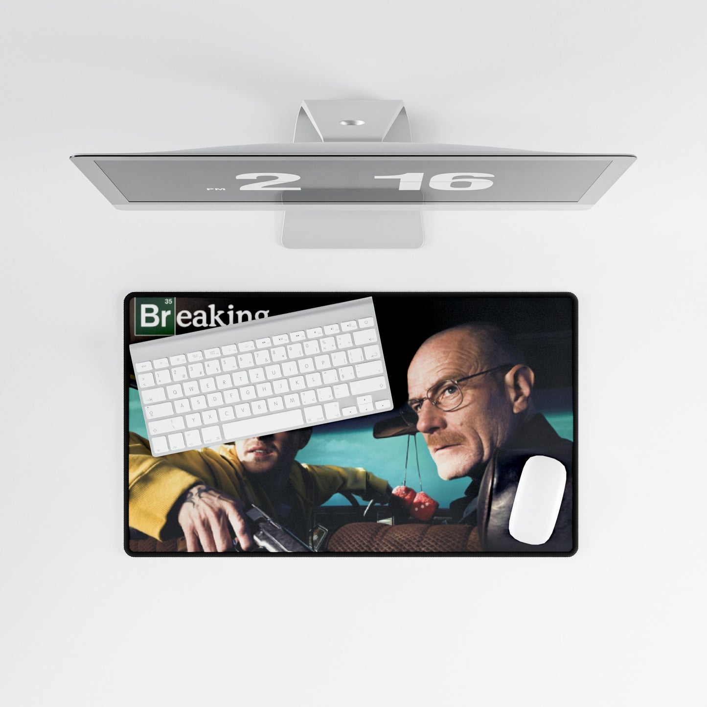 Breaking Bad Heisenberg Walter White High Definition PC PS Video Game Desk Mat Mousepad