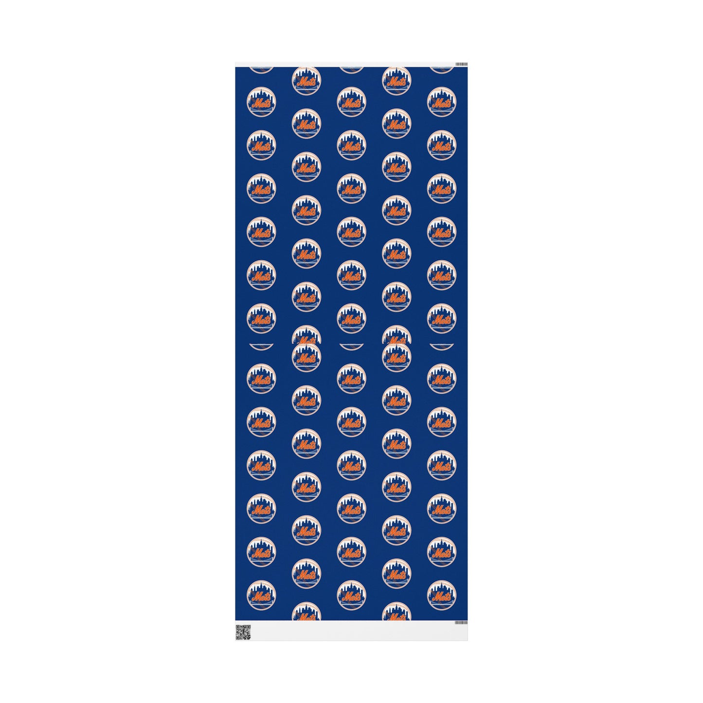 New York Mets Baseball MLB Birthday Gift Wrapping Paper Holiday