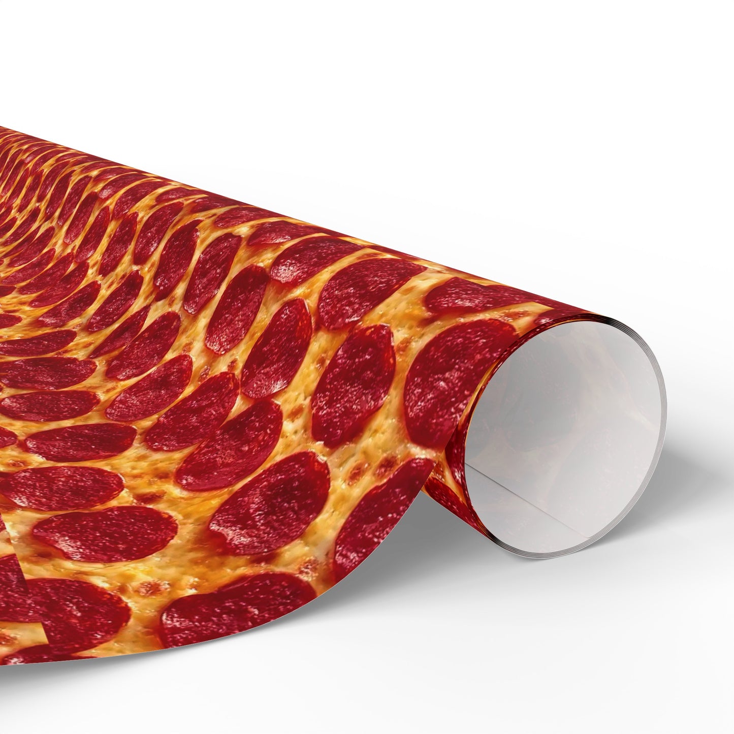 Pepperoni Pizza cheese High Definition Birthday Gift Present Holiday Wrapping Paper