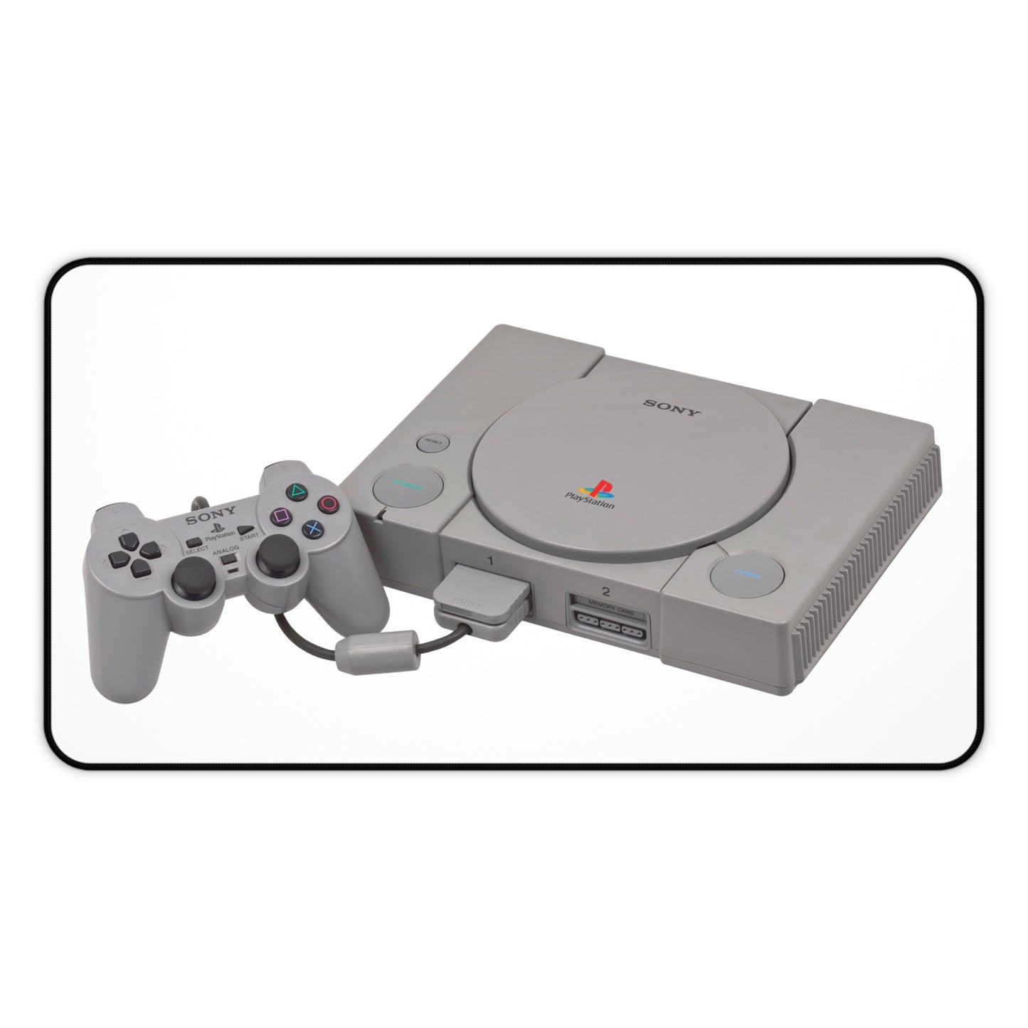 PS1 High Definition Game Office Video Game PC Playstation Desk Mat Mousepad