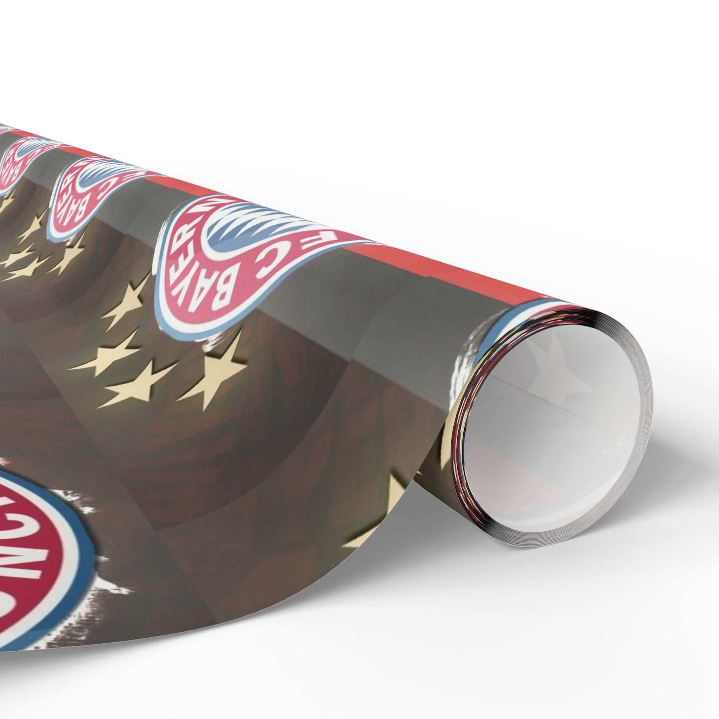 FC Bayern Munich Premier League Soccer Futbol Gift Wrapping Paper Holiday