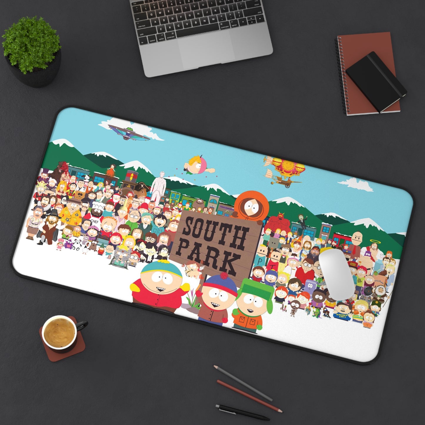 South Park All Characters High Definition PC PS Video Game Desk Mat Mousepad