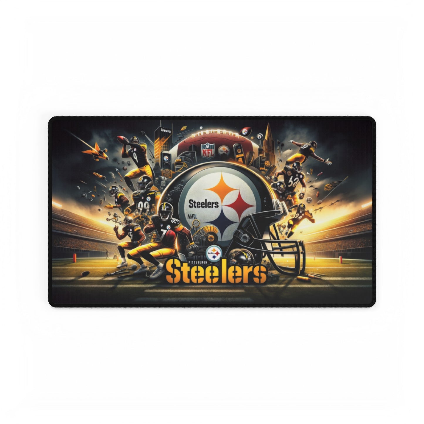 Pittsburg Steelers NFL Football High Definition Desk Mat Mousepad