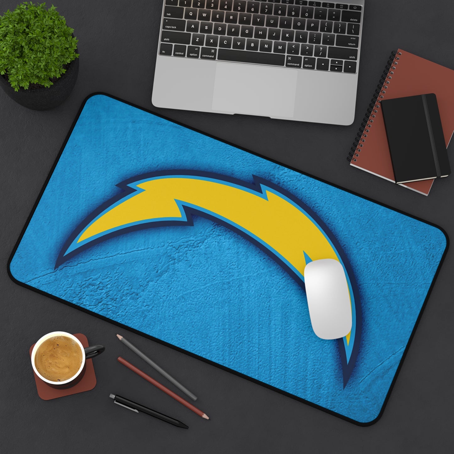 Los Angeles Chargers NFL Football High Definition PC Desk Mat Mousepad