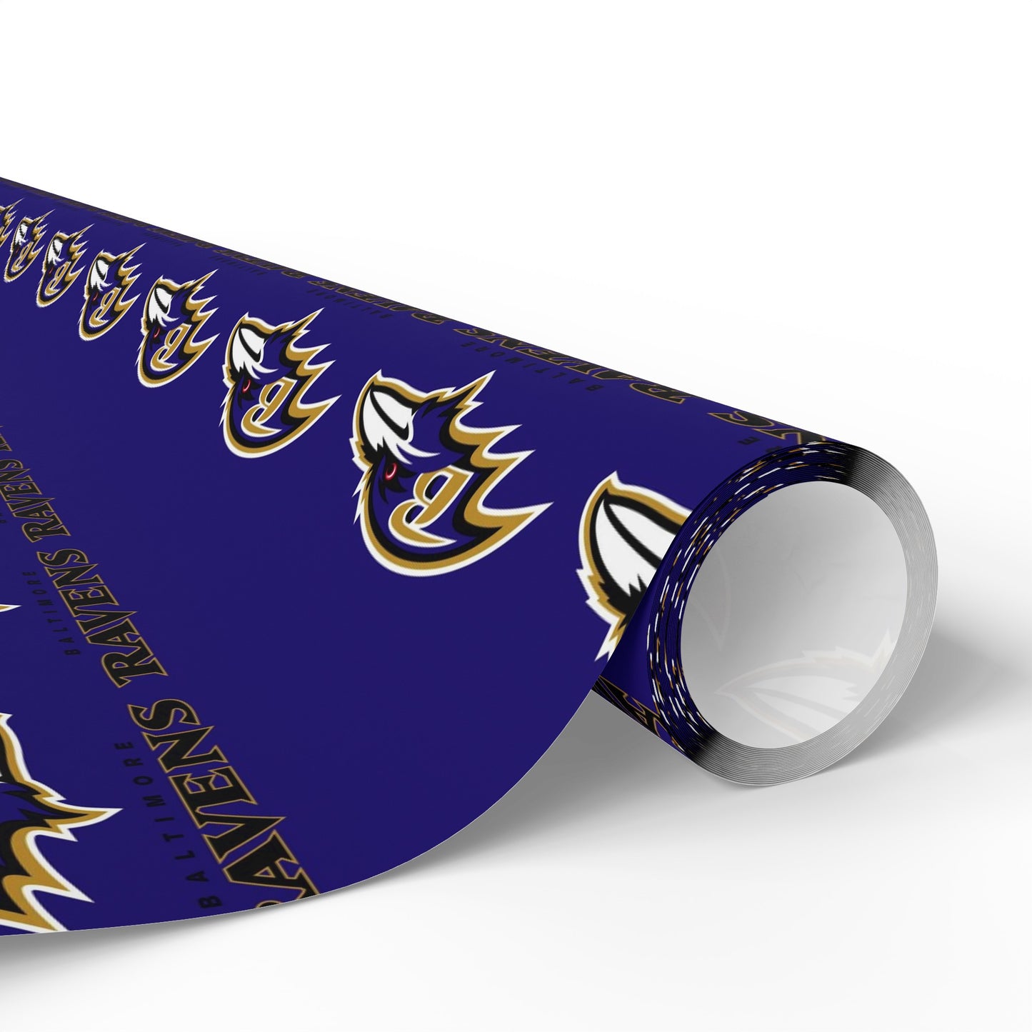 Baltimore Ravens NFL Football Birthday Graduation Gift Wrapping Paper Holiday