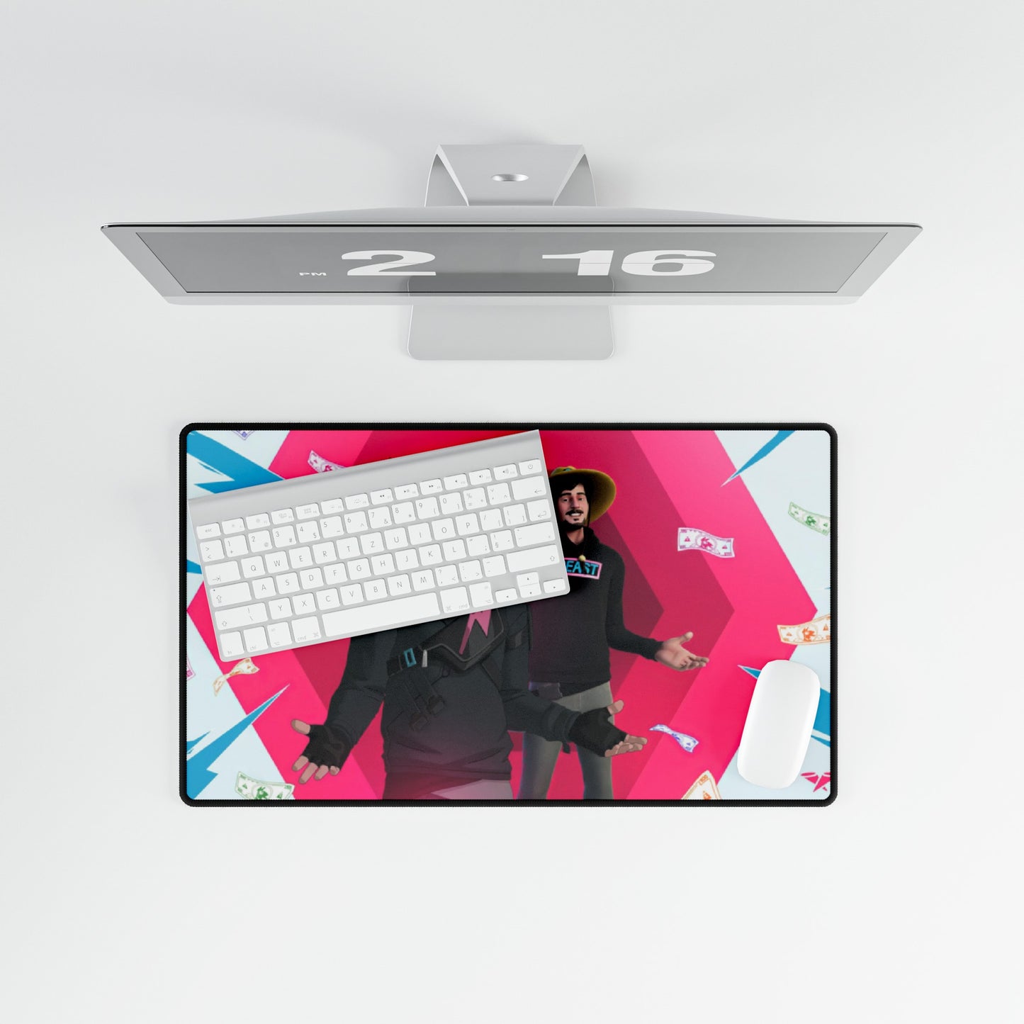 Fortnite Mr. Beast High Definition PC Video Game American Desk Mat