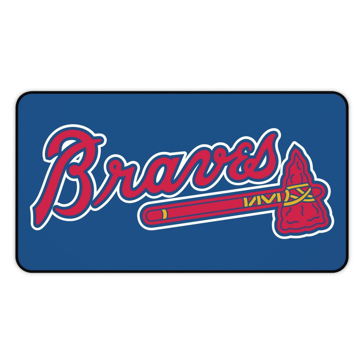 Atlanta Braves MLB Baseball High Definition Desk Mat Mousepad