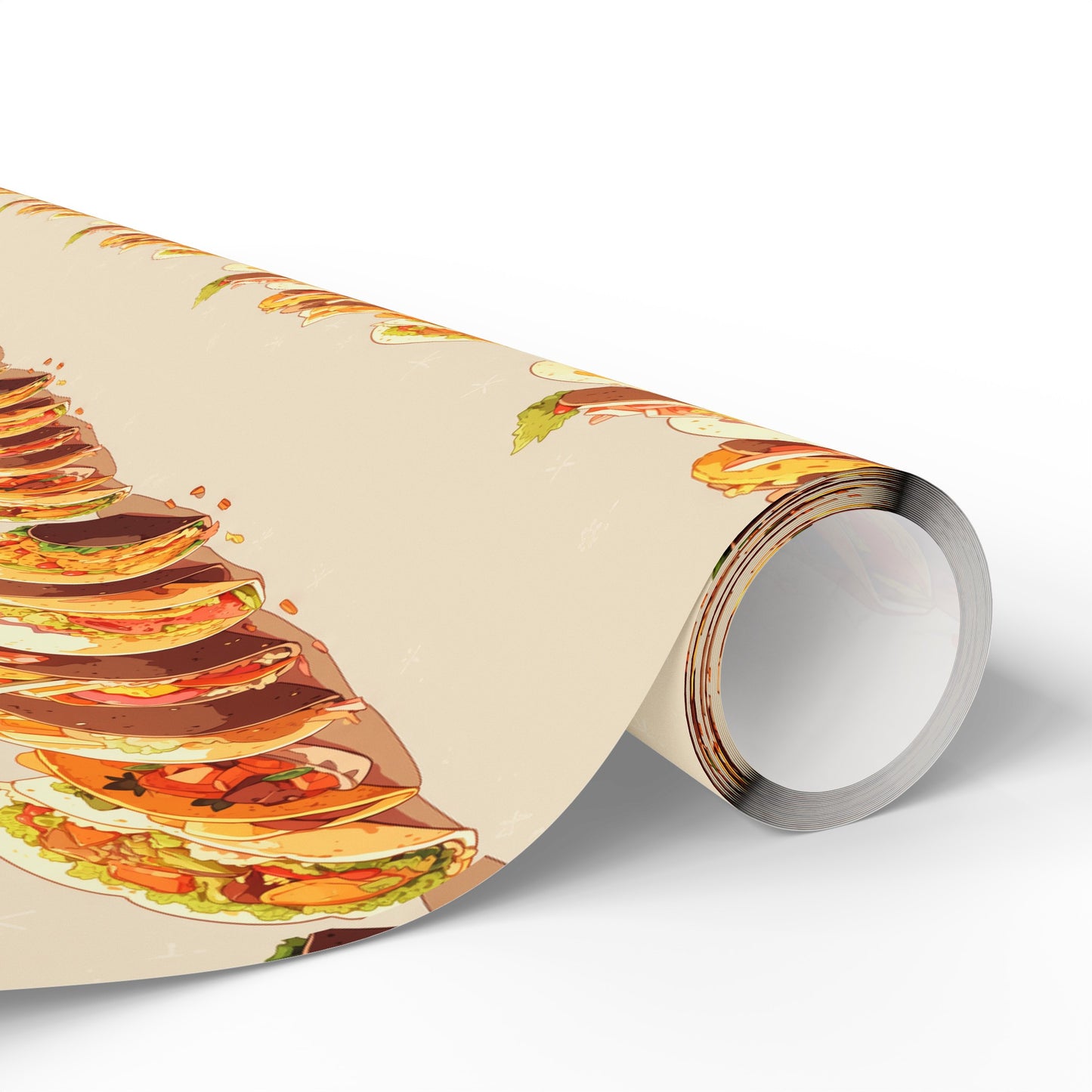 Street Tacos High Definition Happy Birthday Gift Present Holiday Wrapping Paper Mexican