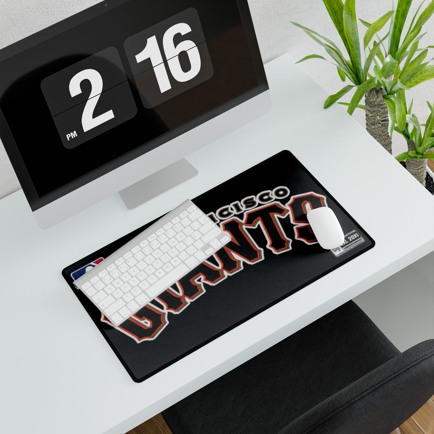 San Francisco Giants MLB Baseball High Definition Print Desk Mat Mousepad